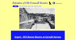 Desktop Screenshot of oldcornwall.net