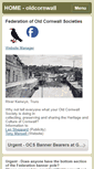 Mobile Screenshot of oldcornwall.net